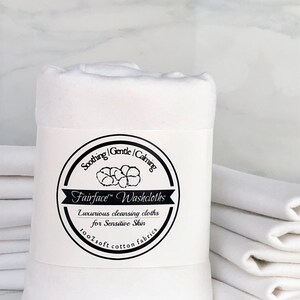 Fairface Washcloths luxurious cleansing cloths for sensitive skin