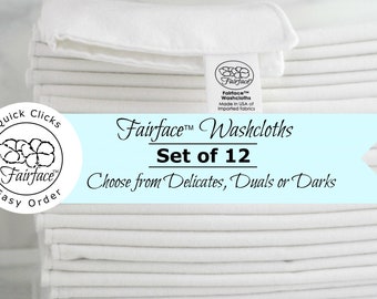 Softest washcloths for sensitive skin - Fairface™ Duals Washcloths