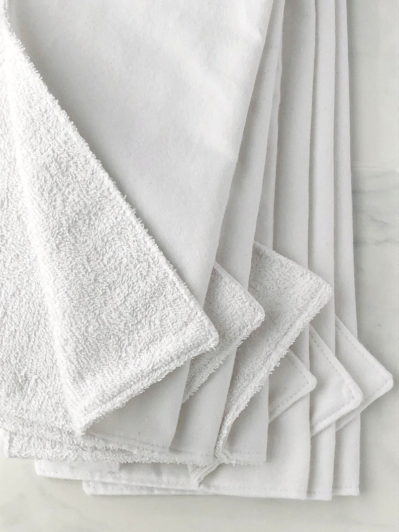 Softest Face Cloths for Sensitive Skin Combo Washcloths Packs Etsy