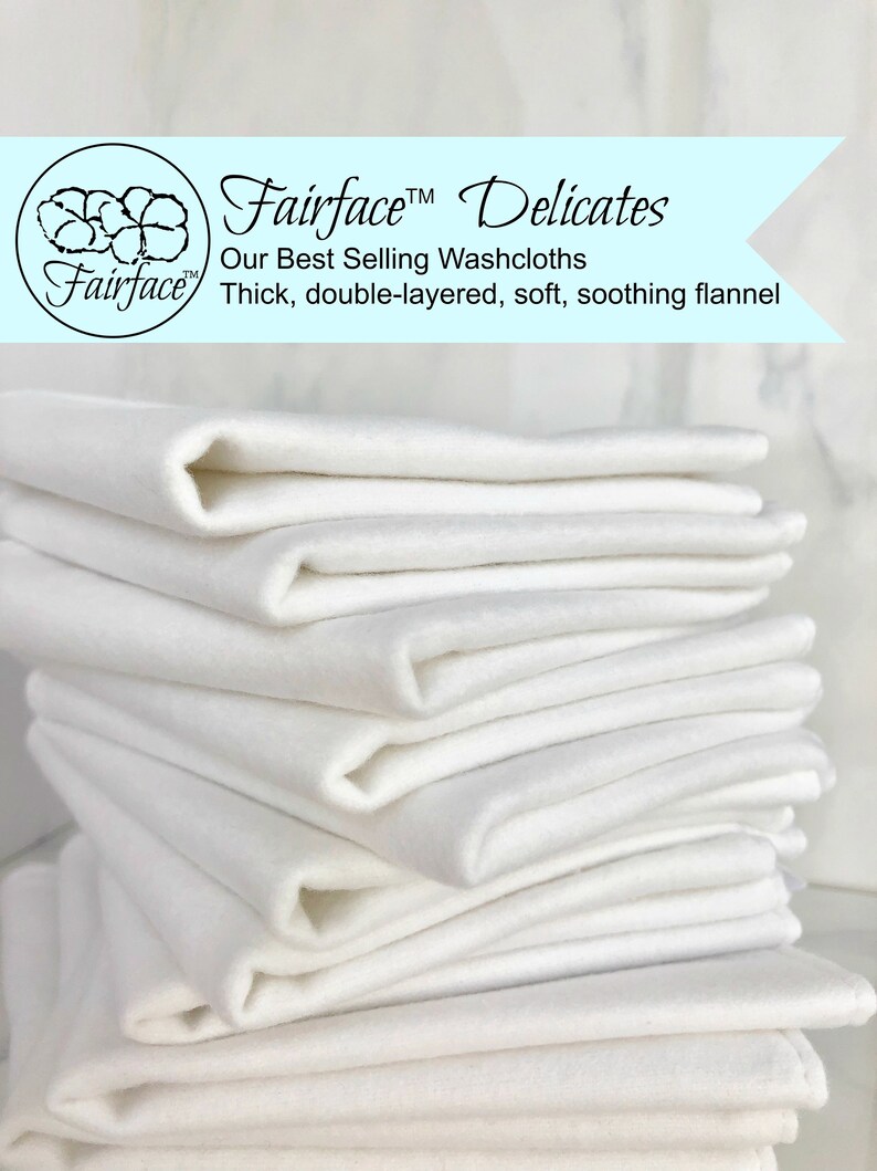 Softest Face Cloths for Sensitive Skin Combo Washcloths Packs Etsy
