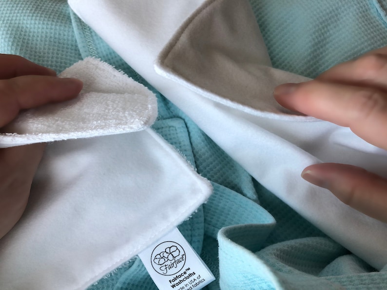 Softest Face Cloths for Sensitive Skin Combo Washcloths Packs Etsy