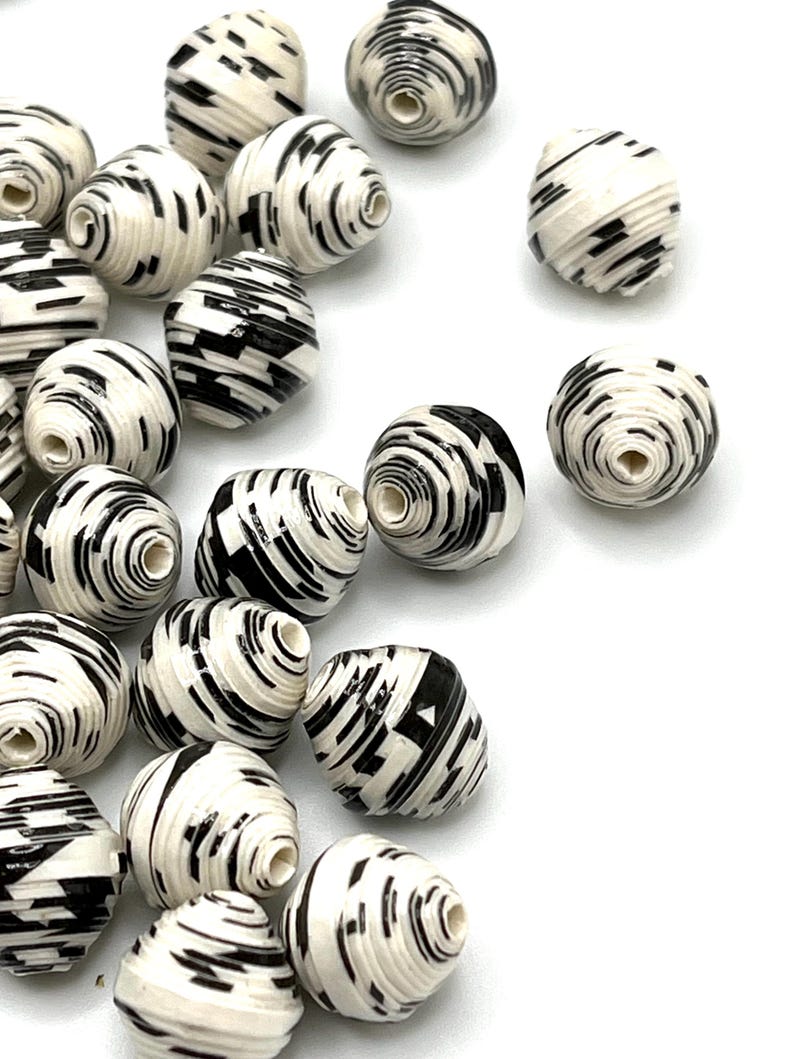 Paper Beads, Loose Beads for Jewelry or Craft Projects Etsy