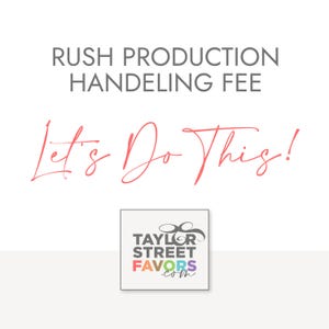 Rush Production Fee