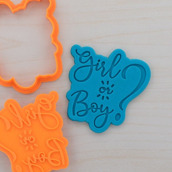 Gender Reveal Cookie Etsy