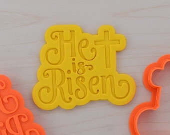 He Is Risen Cookie Cutter and Stamp Set 100 - 522