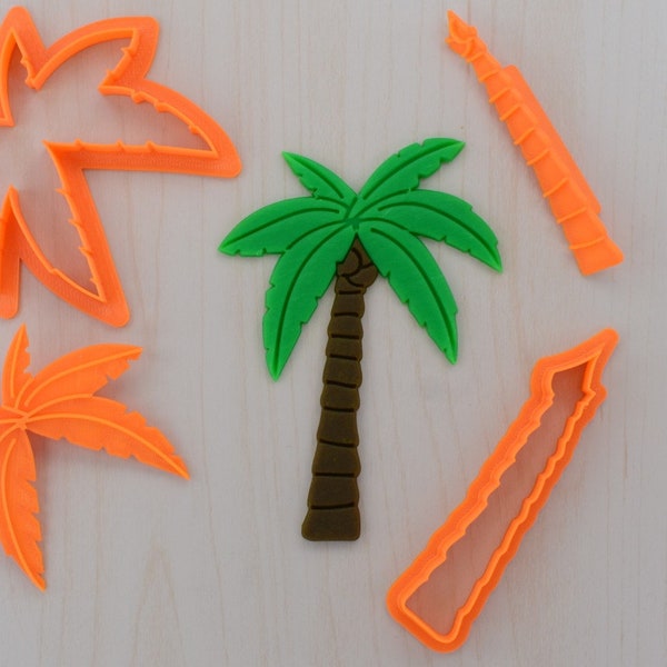 Fondant Palm Tree Etsy UK