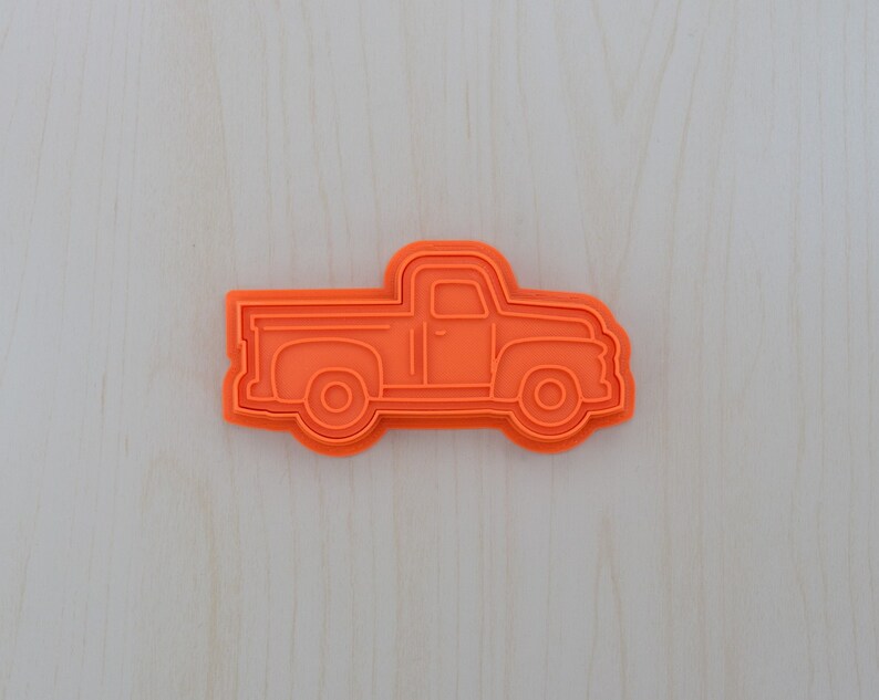 Classic Pickup Truck Cookie Cutter and Stamp Set 101 470 Etsy
