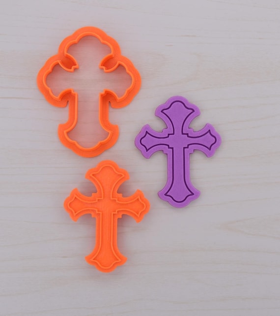 Adressenstempel « CHRISTLICHES KREUZ » mit Kissen Firmenstempel