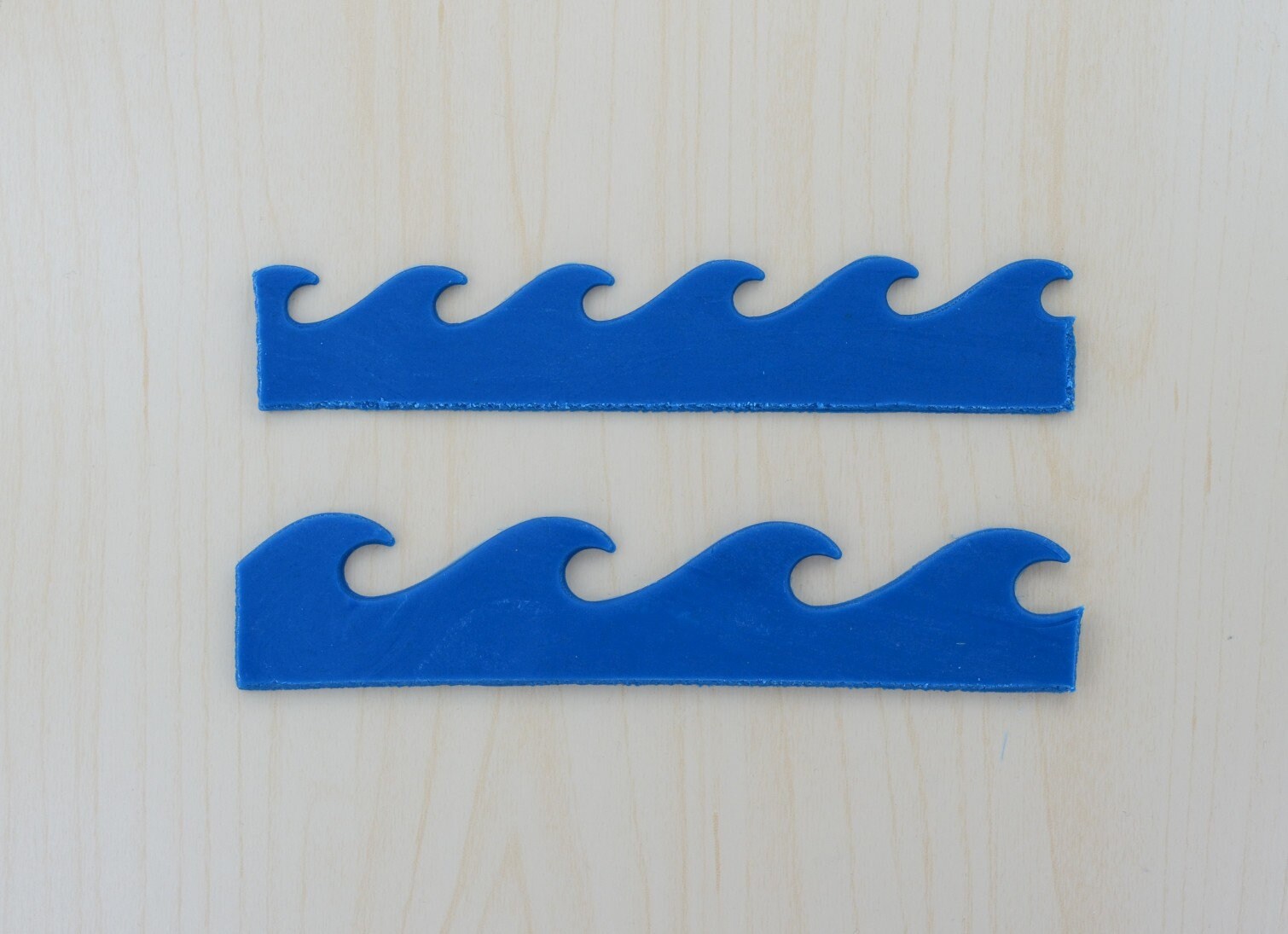 Set of 2 Seamless Waves Fondant Cutters 407 | Etsy