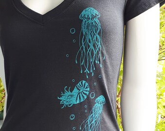 Pachena, Clothing, Fashion, Design, Bamboo, T-shirt featuring UNDER THE SEA by PachenaClothing, Made in Canada,