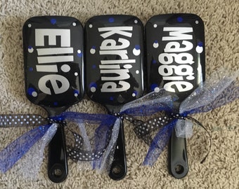 Personalized Hair Brush - Cheer Competition Flower girl Stocking Stuffer