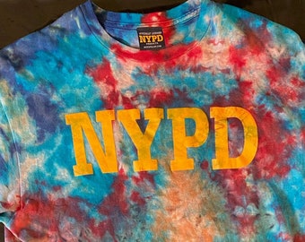 Tye-Dye NYPD T-shirt