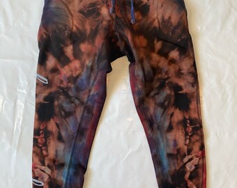 Reverse Tye-Dyed Sweatpants