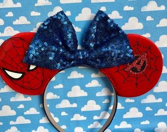 Spider-Man Inspired Mouse Ears