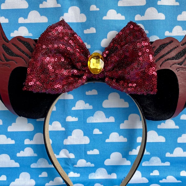 Scarlet Witch inspired mouse ears
