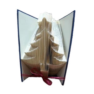 Christmas Tree MMF book folding pattern (279 folds - 558 pages)