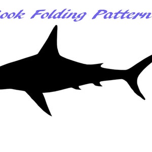 Shark - Sealife - MMF Book Folding Pattern (209 folds - 418 pages)