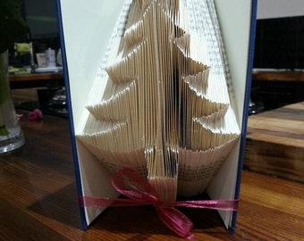 Christmas Tree MMF book folding pattern (279 folds - 558 pages)