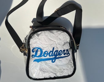 Dodgers Clear Purse || Stadium Clear Bag || Dodgers Crossbody Purse