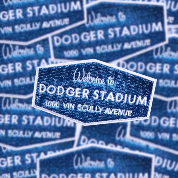 Dodger Stadium Patch - Sew On/Iron On