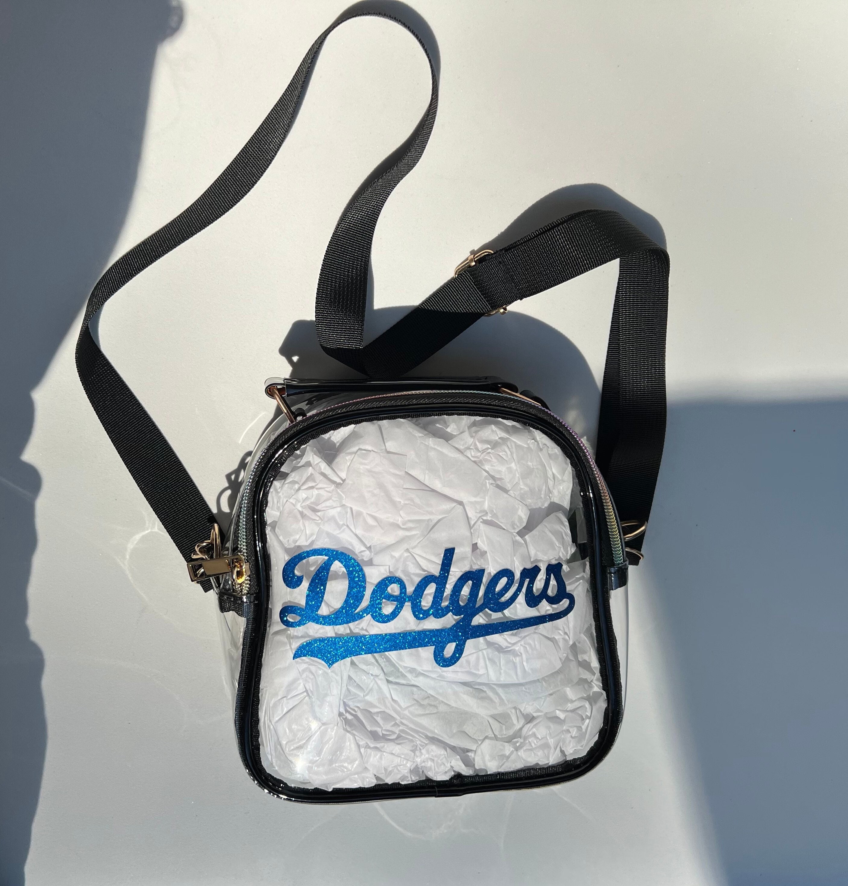 Buy the Loungefly x LA Dodgers Crossbody Bag Blue