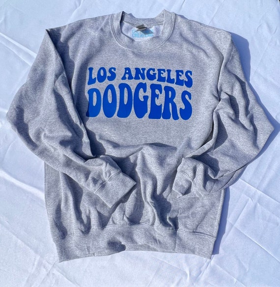 dodgers crew neck sweater