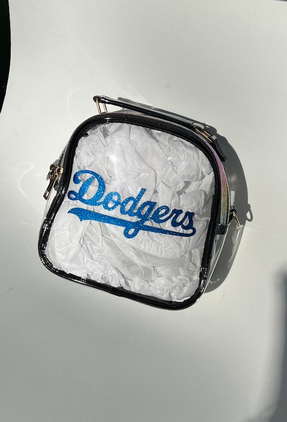 Los Angeles Dodgers Clear Crossbody Carry-All Bag