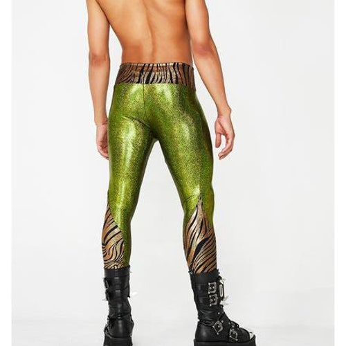 Mens Leggings Meggings Holographic 