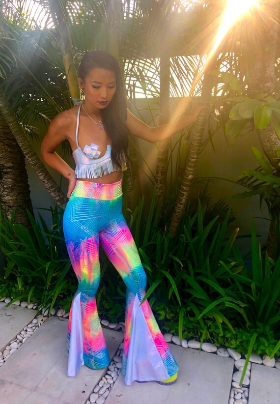 holographic bell bottoms