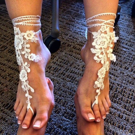 barefoot bridal sandals