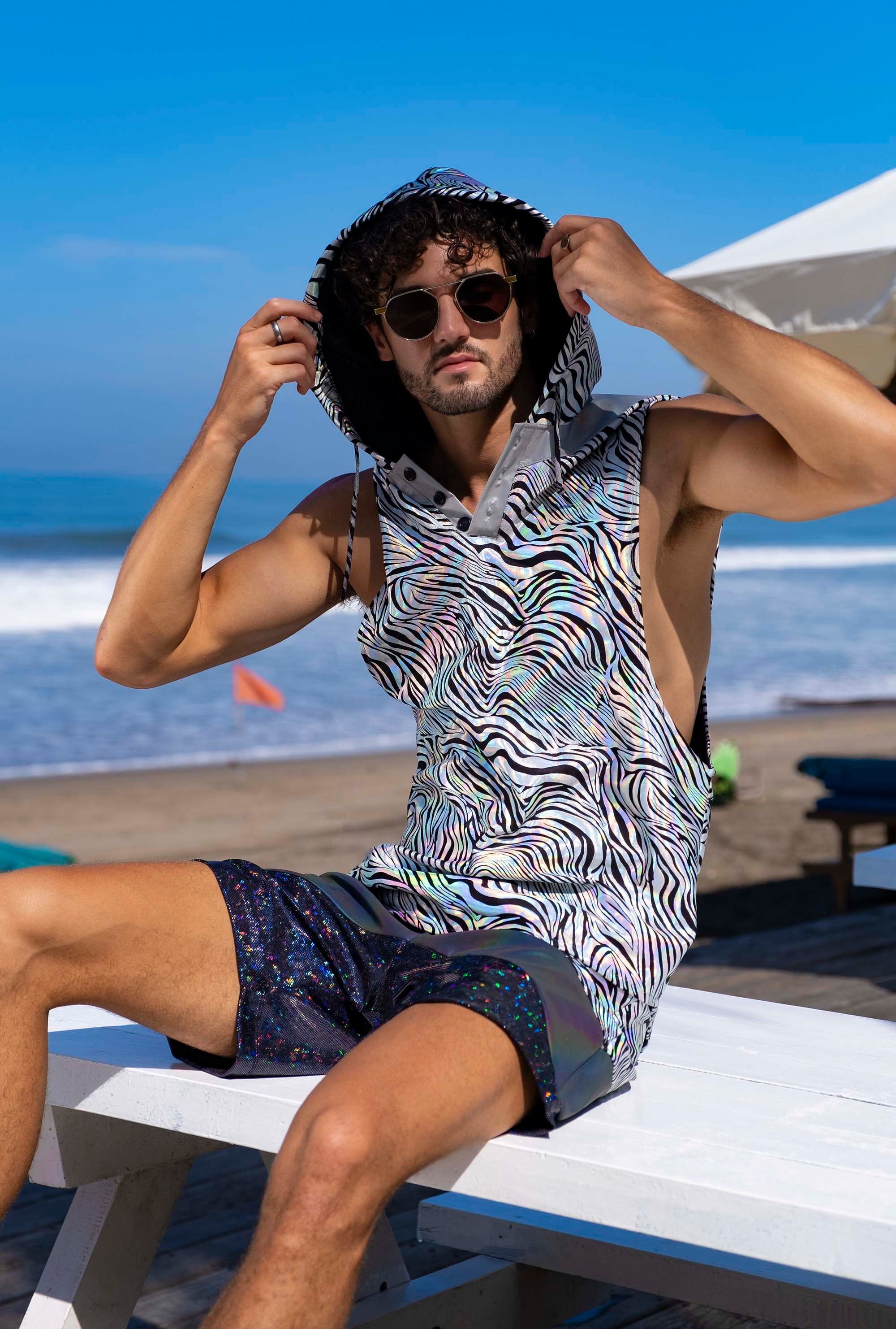 blue glitter shirt dress Shimmer & Shine: The Ultimate Sequin Shirt Dress for Showstopping Eleg –  BFF Here main image 1