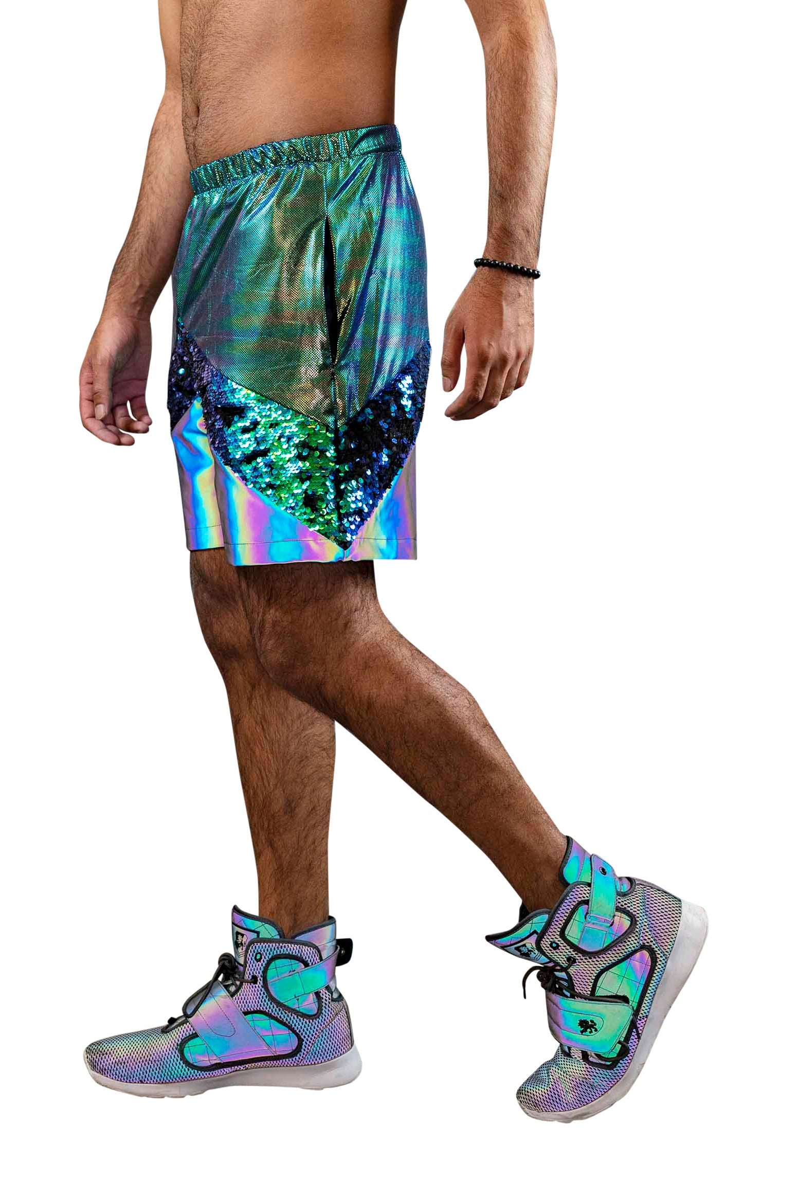 Basketball Shorts Holographic Shorts 