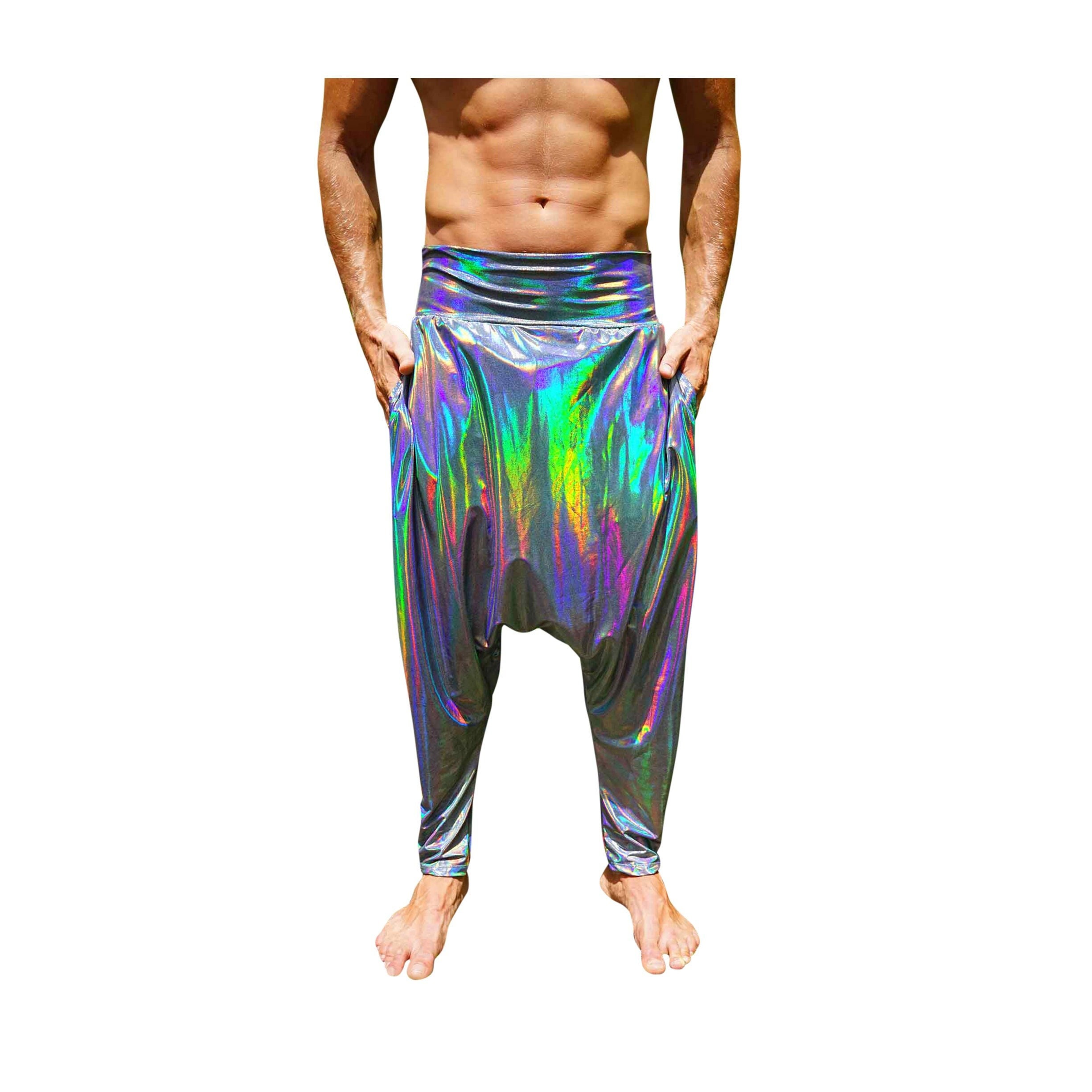 Drop Crotch Pants Rave Pants Mens Yoga Pants Gypsy Pants Baggy