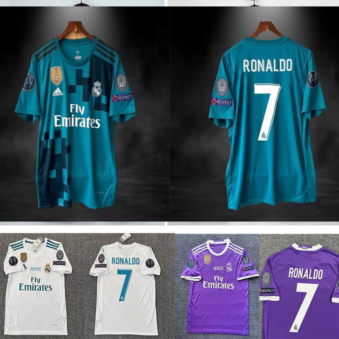 Cristiano Ronaldo No 7 Football Uniform Real Madrid Jersey Short cristiano-ronaldo-no-7-football-uniform-real-madrid-jersey-short