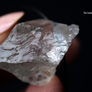 Light Smoky Azeztulite Azez Attuned Crystal Necklace • Cosmic Light Language • Samadhi Awakening • Synergy12 • Starseed Ally