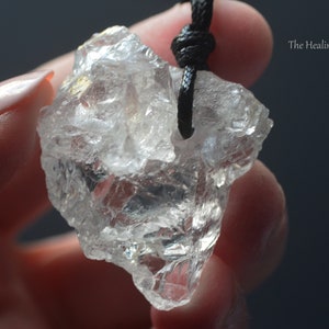 Divine Light Azeztulite Crystal Necklace Energetically Activated by the Azez + Rainbows Vibrational Ascension Lightcodes Synergy 12 Stone