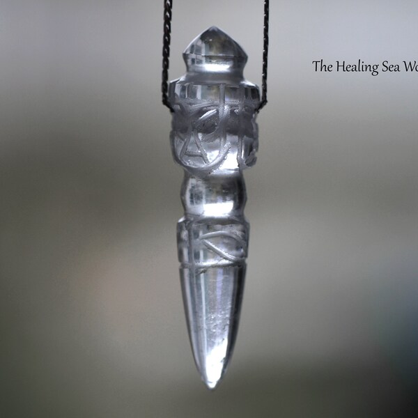 Ancient Starbeing Alien Lemurian Seed Crystal Sterling Silver Necklace Cosmic Downloads Channeled for Multidimentional Healing Starseed