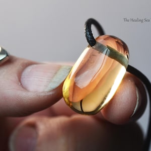 Cosmic Citrine Necklace Water Clear 1995 Madagascar Mined Gem | High-Frequency Abundance Key for Starseeds Healers & Soul-Led Creatives 1