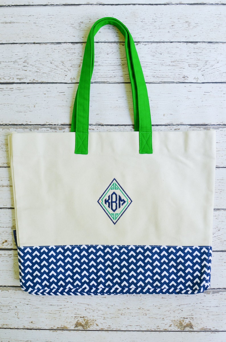 Beach Tote Monogrammed Graduation Gifts