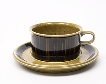 Arabia Finland  Large Kosmos Cup and Saucer