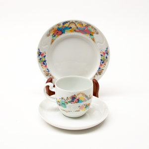 Bjorn Wiinblad Rosenthal Studio Line Tea Trio, Opera Theme