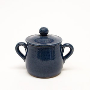 Vintage Denby Cottage Blue, Lidded Posset Pot//Mousse//Dessert Pot