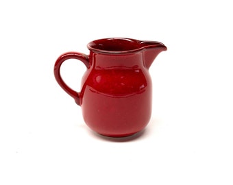 Villeroy & Boch, Cordoba Red Creamer  1980s.