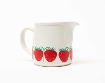 Arabia Finland Pomona Strawberry Rare Small Creamer