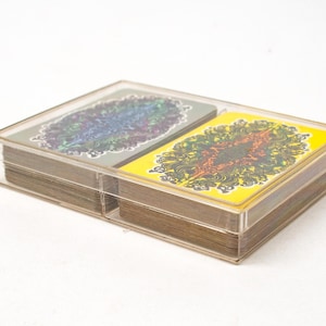 Bjorn Wiinblad Mid Century Playing Cards, Boxed Double Deck