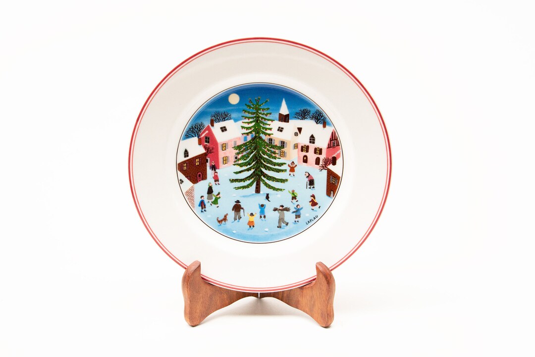 Villeroy Boch Naif Christmas 21cm Entree Salad Plate Etsy