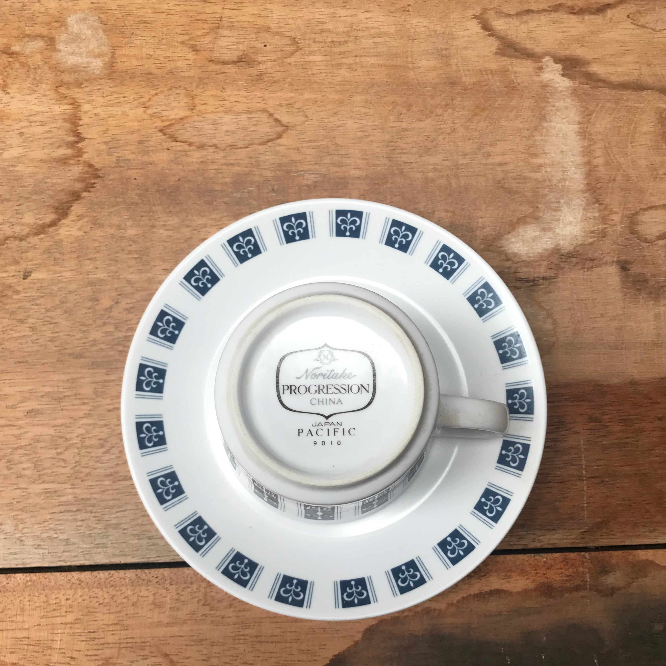 1960年代 ノリタケ プログレッション パシフィック カップ＆ソーサー