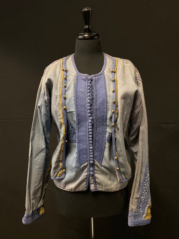 Antique Albanian Folk Jacket and Waistcoat/Vest