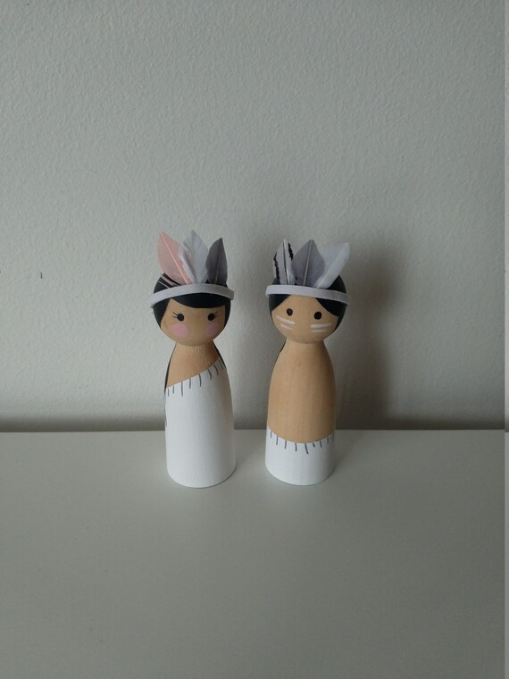 ceramic indian dolls