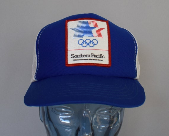 Vintage 80s Southern Pacific Hat 1980s 